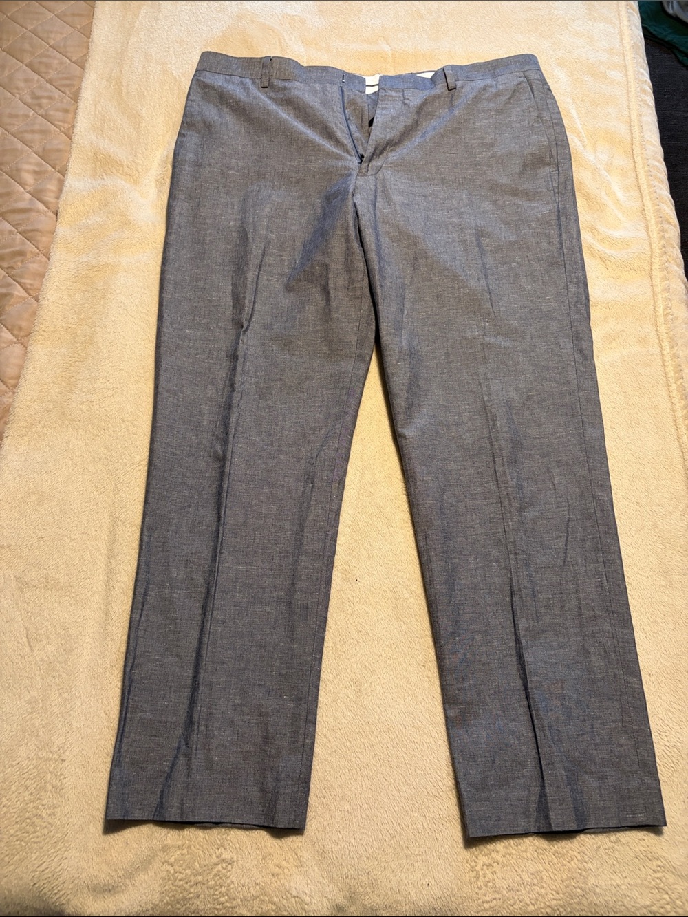 J. Crew Men's Dress Pants in Heather Gray